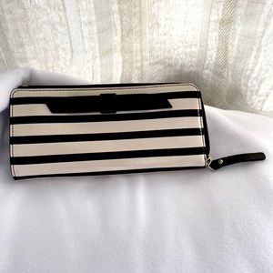 Kate spade stripy wallet.